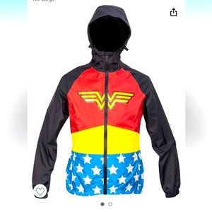 Size medium wonder woman rain coat!
